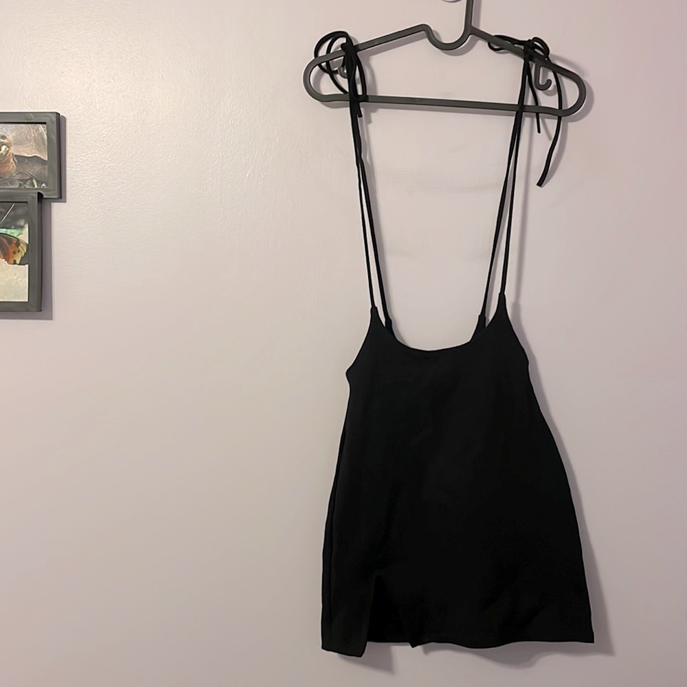 Fashion Nova Get Lots of Courage Black Mini Skirt size XS - Picture 2 of 16